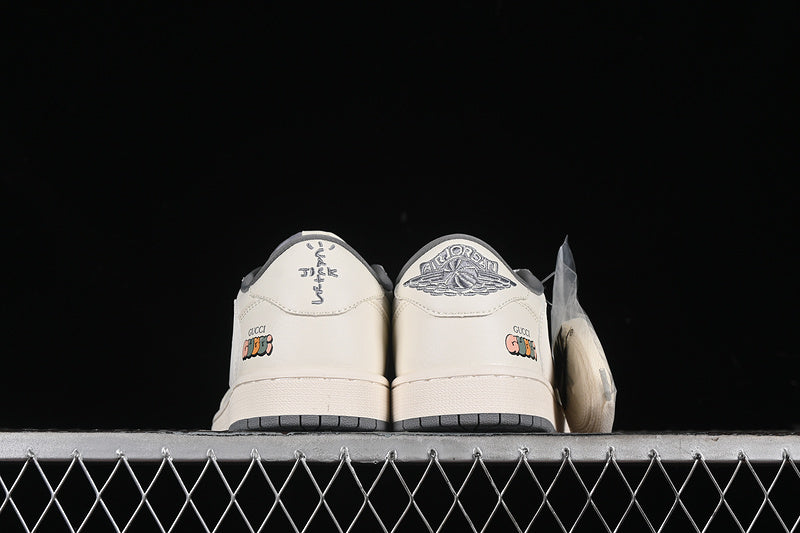 Nike Air Jordan 1 Low Travis Scott Fragment Design Gucci OG SP Off White Grey Sole Sneakers