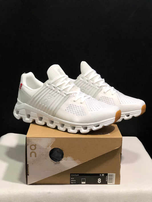 On Running Cloudswift Cushioning Running Shoes White