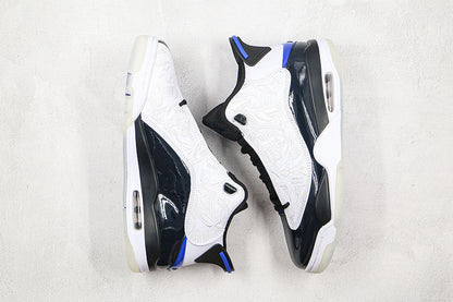 Nike Air Jordan Dub Zero White Concord Black Sneakers