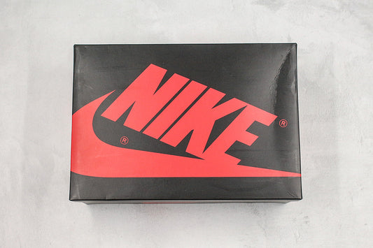 Nike Air Jordan 1 Retro High-Top Phantom White Red Sneakers