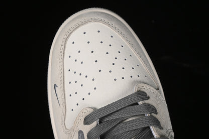Nike Air Jordan 1 Low OG SP Travis Scott Fragment Design Grey Sole Cream Grey Sneakers