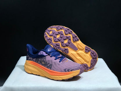 Hoka One One Challenger 7 Shock-absorbing Breathable Running Shoes Sneakers Pink