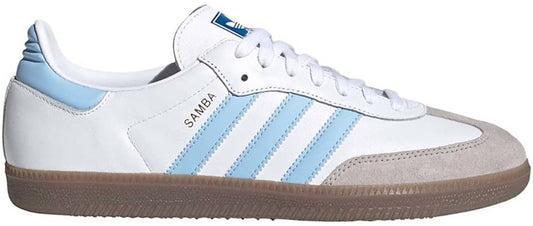 Adidas Samba Cloud White Clear Sky White Blue EG9327 Shoes