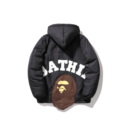 A Bathing Ape Letter Padded Jacket