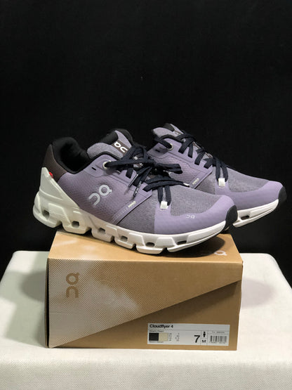 On Running Cloudflow 4 Shock-Absorbing And Wear-Resistant Running Shoes Shark/Pearl