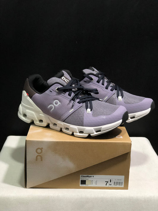 On Running Cloudflow 4 Shock-Absorbing And Wear-Resistant Running Shoes Shark/Pearl