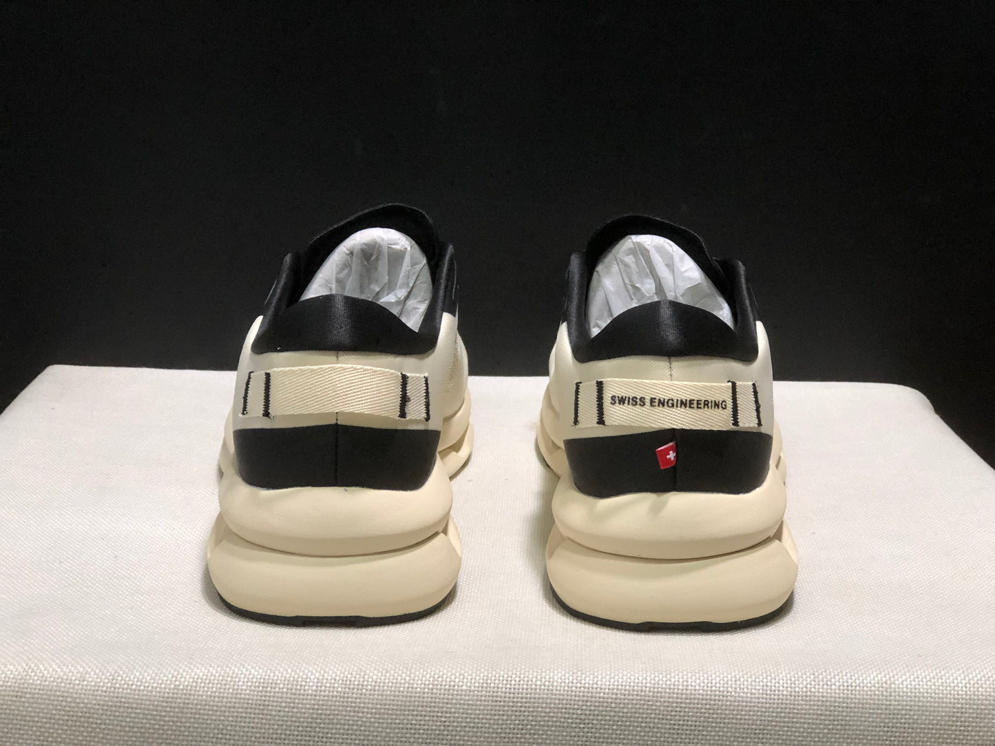 On Running Cloudzone Casual Running Shoes Milky White/Black