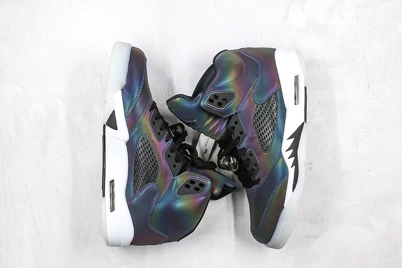 Nike Air Jordan 5 Retro Oil Grey Reflect Light Sneakers