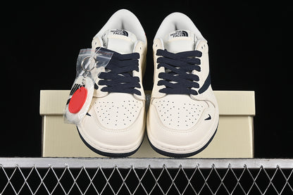 Travis Scott Fragment Design Nike Air Jordan 1 Low OG SP Black Sole White Sneakers