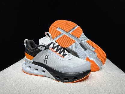 On Running Cloudnova X Comfortable Anti-Slip Running Shoes Light Grey