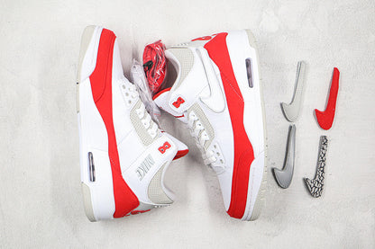 Nike Air Jordan 3 Retro Tinker Air Max 1 White Red Grey Sneakers