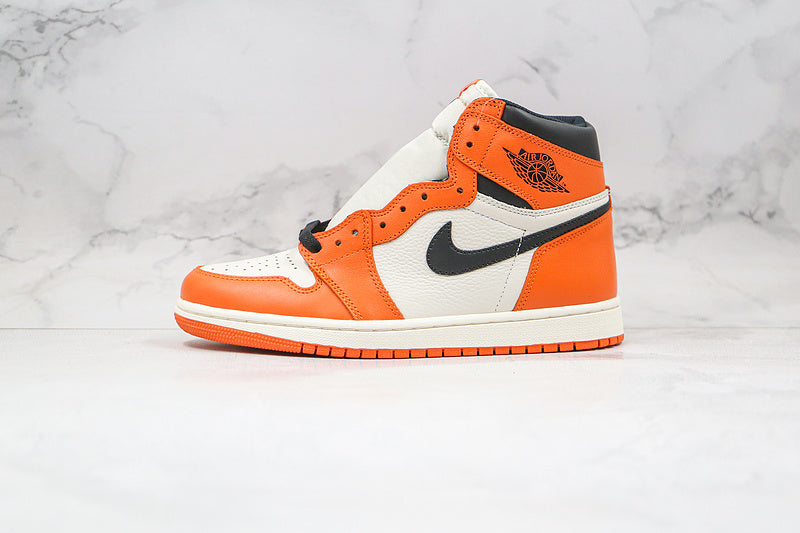 Nike Air Jordan 1 Retro High OG Reverse Shattered Backboard Orange Sneakers