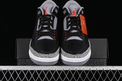 Nike Air Jordan 3 RetroCement Grey Black Sneakers