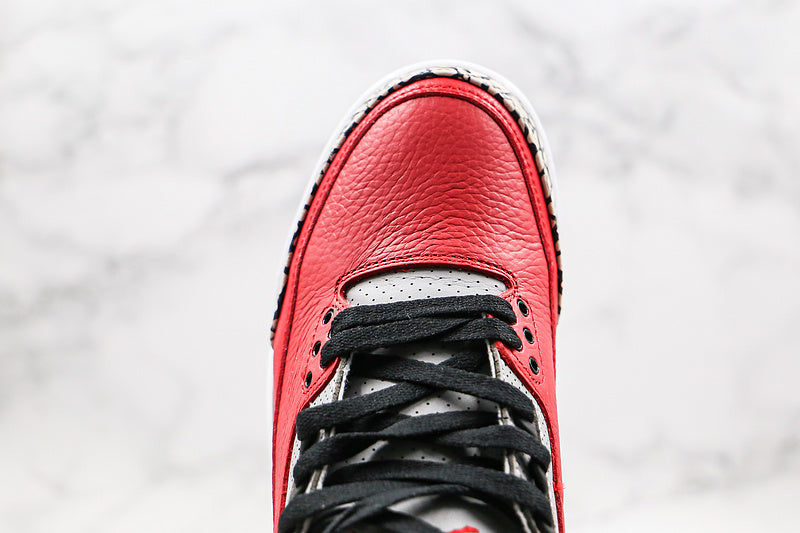 Nike Air Jordan 3 Retro Unite Fire Red Sneakers