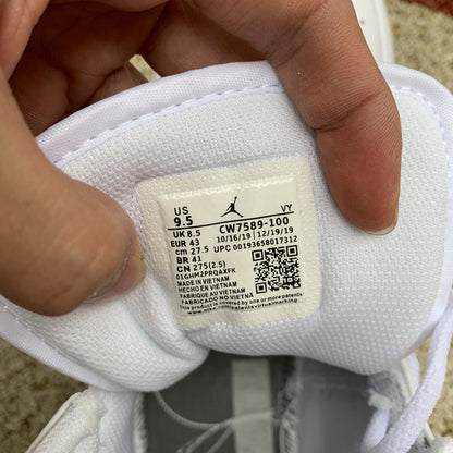 Nike Air Jordan 1 Retro Mid SE White Red Euro Tour 2020 Sneakers