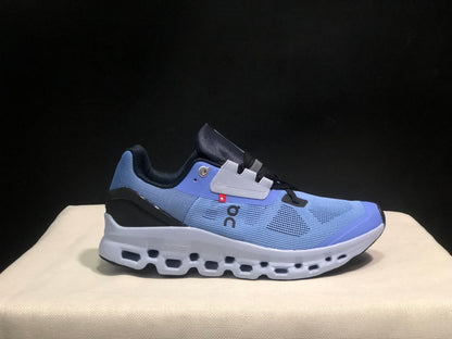 On Running Cloudstratus Breathable Support Blue Running Shoes