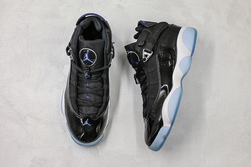 Nike Air Jordan 6 Rings Space Jam Black/Hyper Royal-White Sneakers