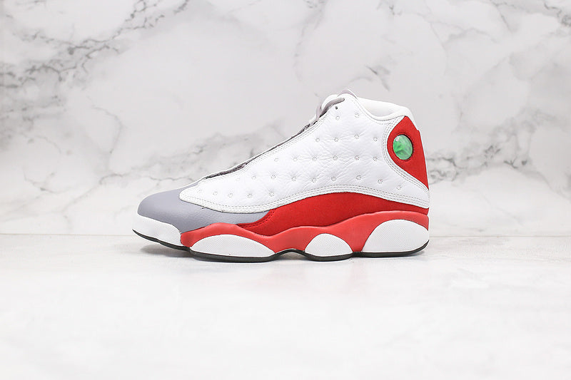 Nike Air Jordan 13 Retro GS 2014 Grey Toe Red White Sneakers