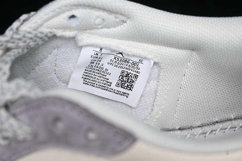 Travis Scott Fragment Design Nike Air Jordan 1 Low The North Face OG SP Grey White Sneakers