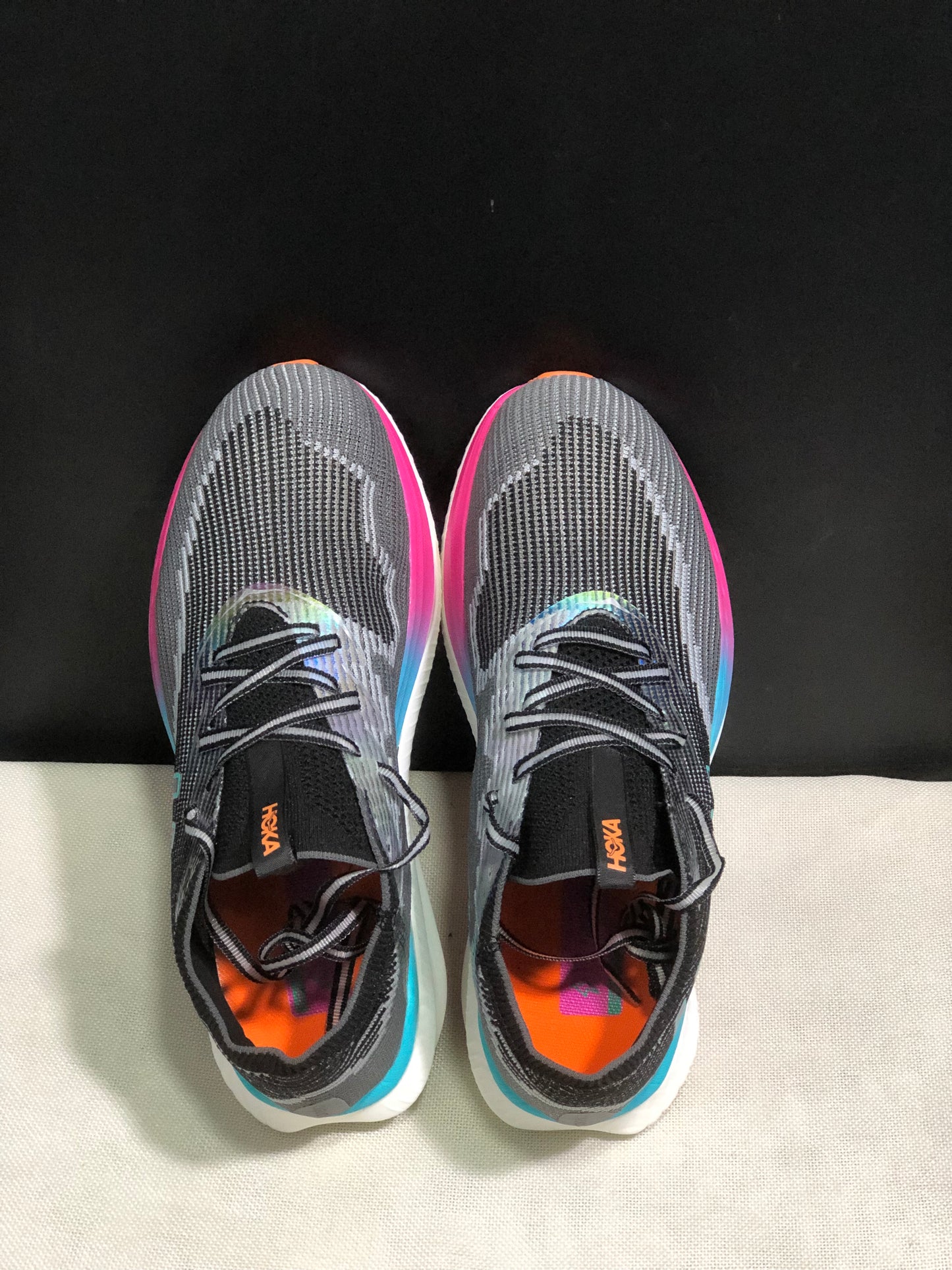 Hoka One One Cielo X1 Black Comfortable Casual Running Shoes Sneakers