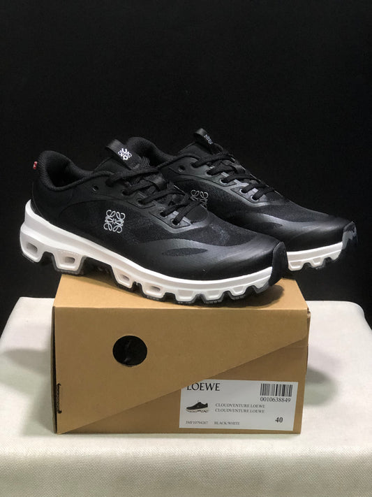 LOEWE x On Running Cloudventure 2.0 Black/White Running Shoes Co-Signed Edition