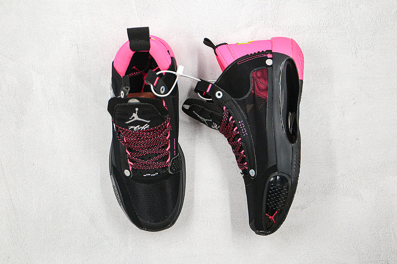 Nike Air Jordan 34 Black Pink Sneakers