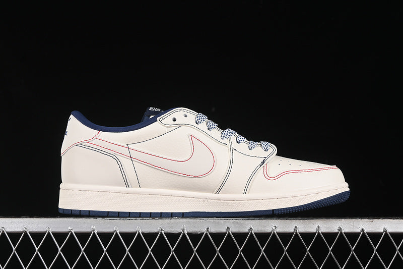 Nike Air Jordan 1 Low Givenchy Travis Scott Fragment Design OG SP Red Blue White Sneakers