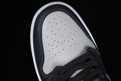 Nike Air Jordan 1 Low Anthracite Neutral Grey White Industrial Blue Sneakers