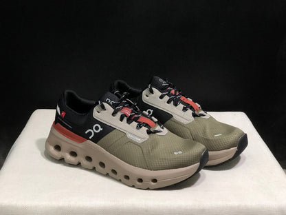 On Running Cloudrunner 2 Waterproof Casual Running Shoes Olive/Mahogamy