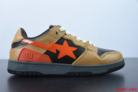 A Bathing Ape Bape Sta Sk8 Brown Black