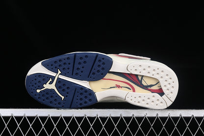 SoleFly Nike Air Jordan 8 Retro SP Mi Casa Es Su Casa Red Metallic Gold White Sneakers