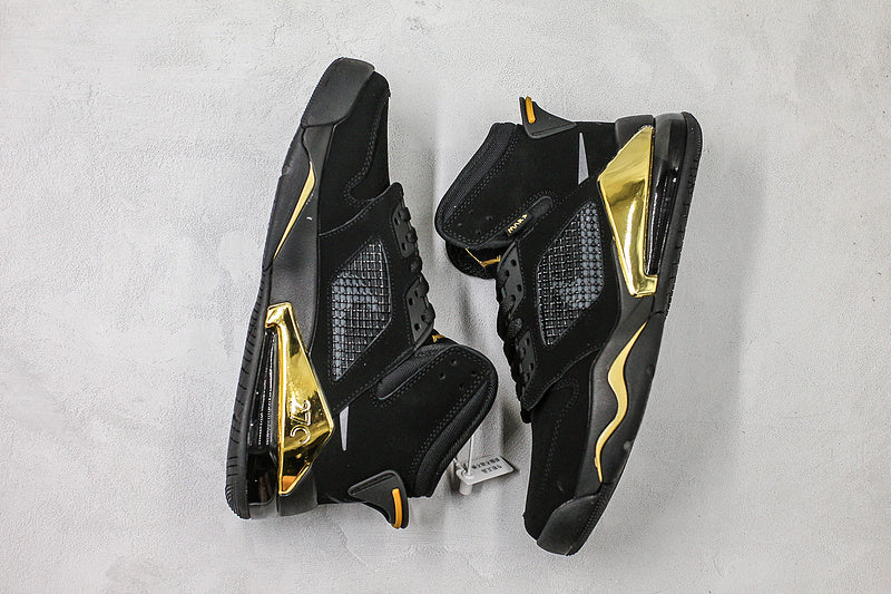 Nike Air Jordan Mars 270 Black Gold Sneakers