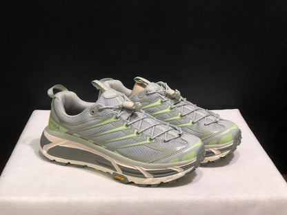 Hoka One One Mafate Three 2 Anti-slip Running Shoes Sneakers Gray
