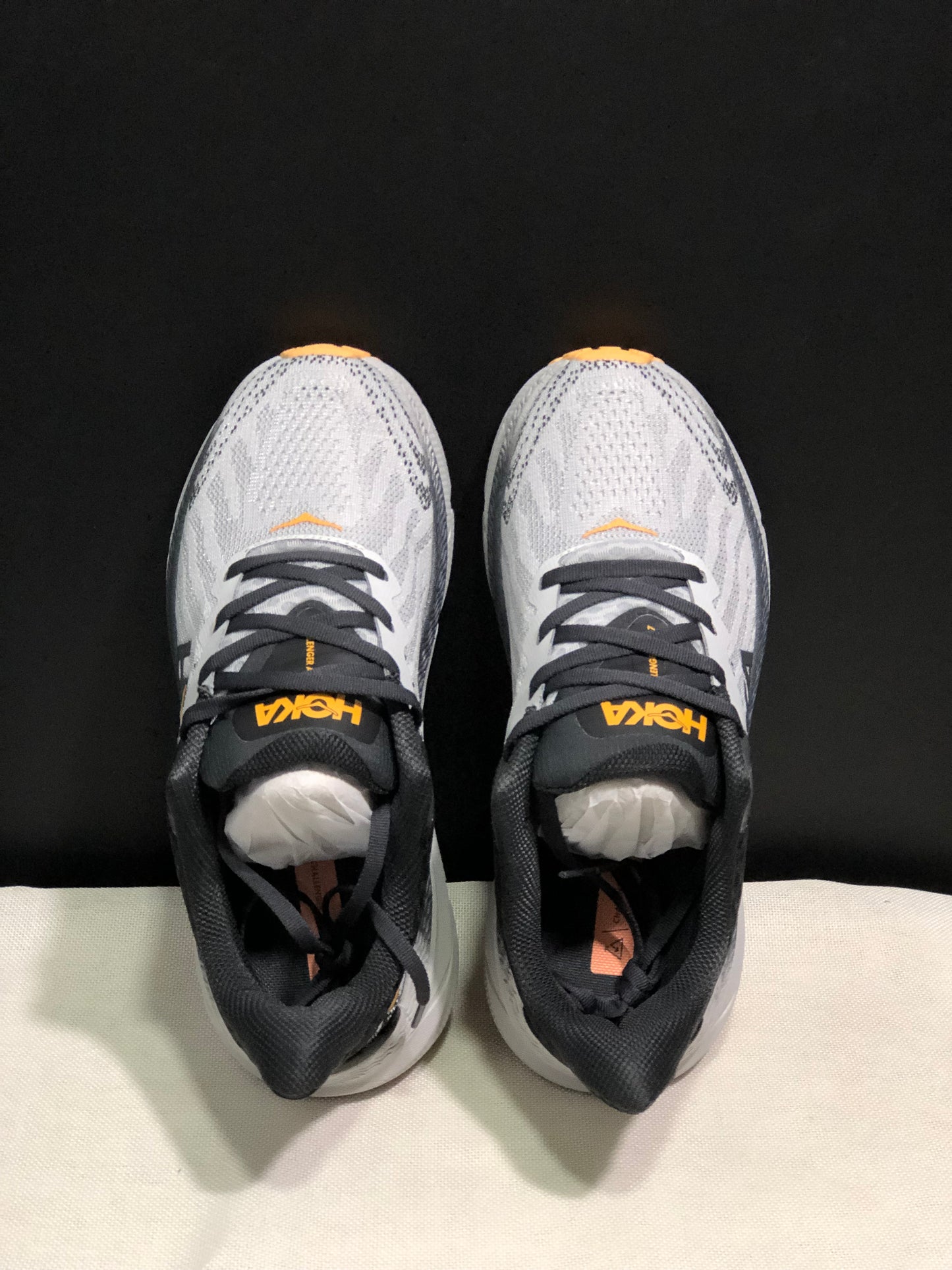 Hoka One One Challenger 7 Shock-absorbing Breathable Running Shoes Sneakers White