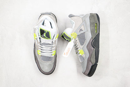 Nike Air Jordan 4 Retro SE Mid Neon Green Black Shoes