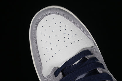 Nike Air Jordan 1 Low SE Bamboo Panda Grey White Brown Sneakers