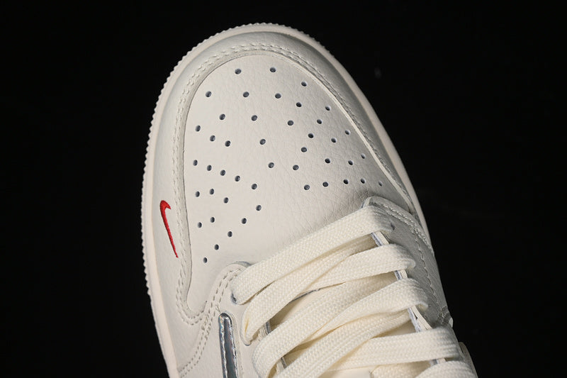 Nike Air Jordan 1 Low Off-White Travis Scott Fragment Design Silver Label White Sneakers