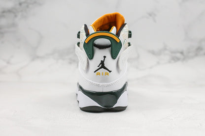 Nike Air Jordan 6 Rings White Multiple Color Sneakers