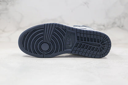 Nike Air Jordan 1 Retro Gray Navy Sneakers