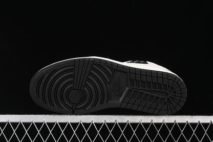 Travis Scott Fragment Design Nike Air Jordan 1 Low OG SP Black White Sneakers