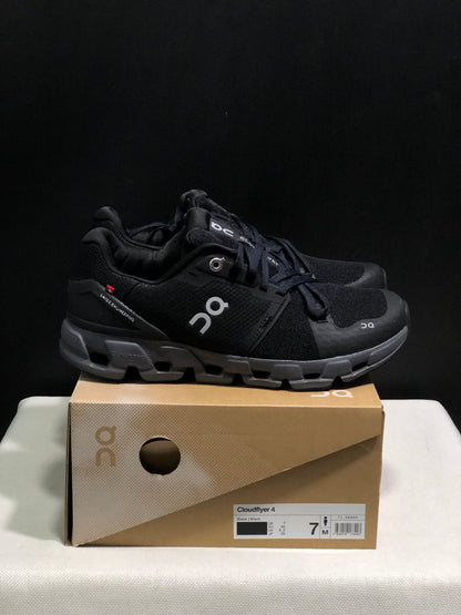 On Running Cloudflow 4 Black Shock-Absorbing And Wear-Resistant Running Shoes