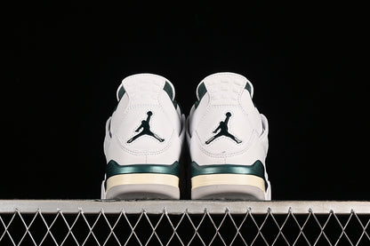 Nike Air Jordan 4 Retro Oxidized Green White Sneakers