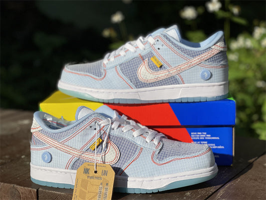 Nike Dunk Low Union Blue Passport Pack Argon Hyper Royal Sneakers