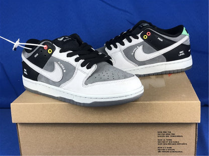Nike SB Dunk Low Pro VX1000 Camcorder Clean Suede Multicolor Sneakers