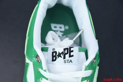 A Bathing Ape Bape Sta Low Green