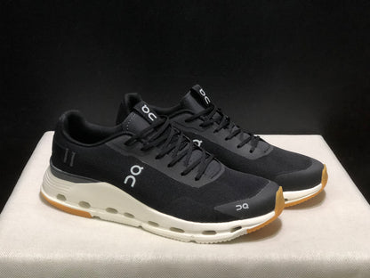 On Running Cloudnova Form 2 Fashionable Casual Running Shoes Black/Ivory