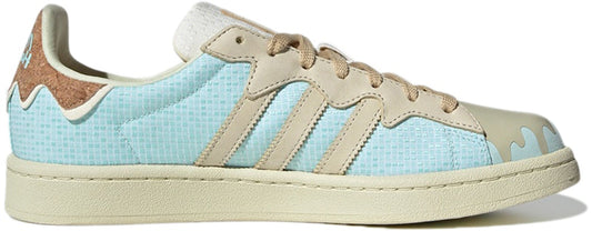 Melting Sadness Adidas Campus Blue Cream Brown GY1094 Lifestyle Shoes