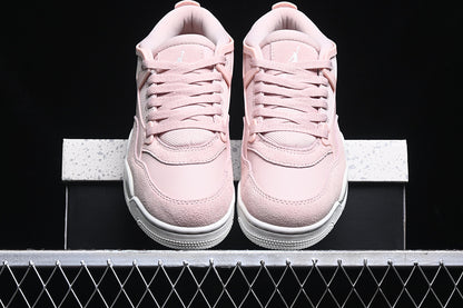 Nike Air Jordan 4 Remastered White Sole Pink Sneakers