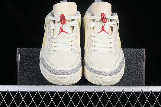 Nike Air Jordan Spizike Low Red Grey White Sneakers