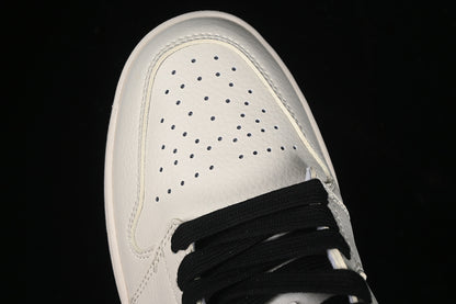 Nike Air Jordan 1 Louis Vuitton Black White Sneakers